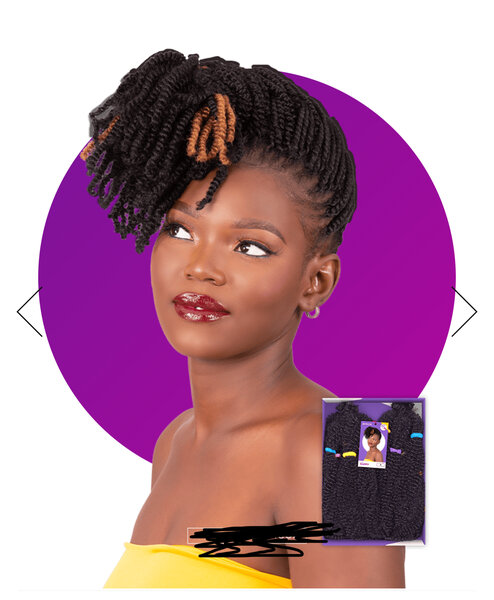 Extensions Tressées Bouclées