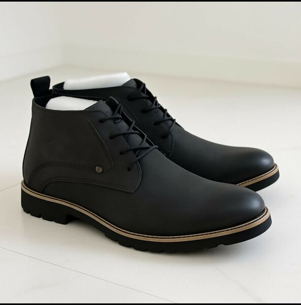 Bottines en cuir élégantes