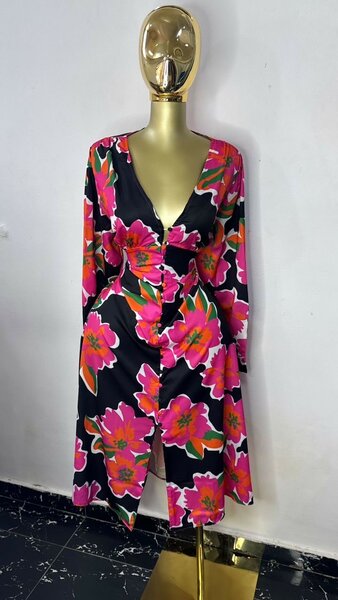 Robe fleurie élégante