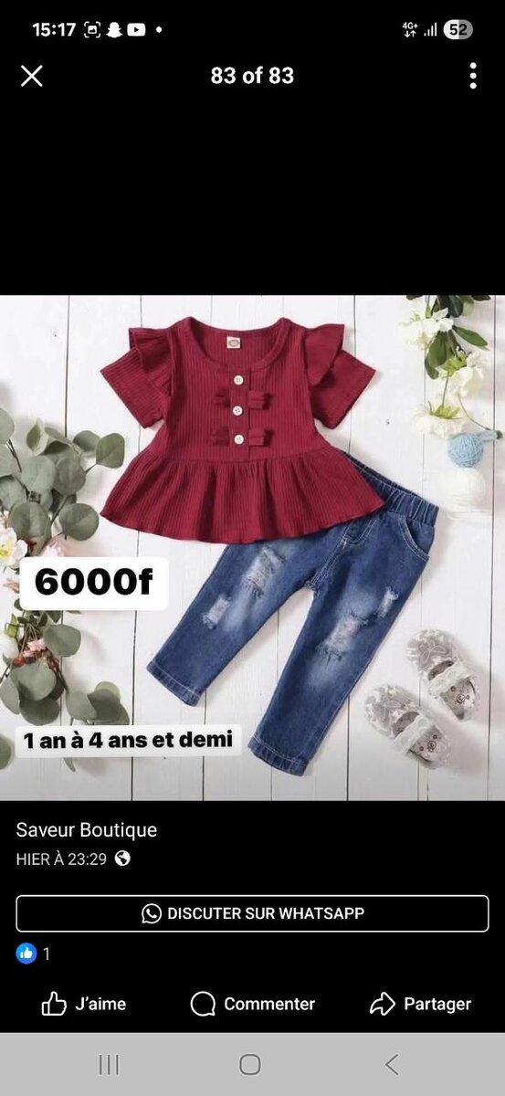 Tenue Enfant Élégante