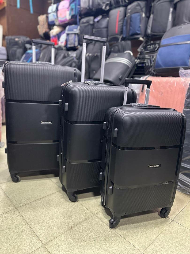 Valise de voyage robuste 3 pièces