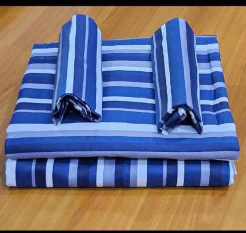 Double size bedsheets with pillow cases