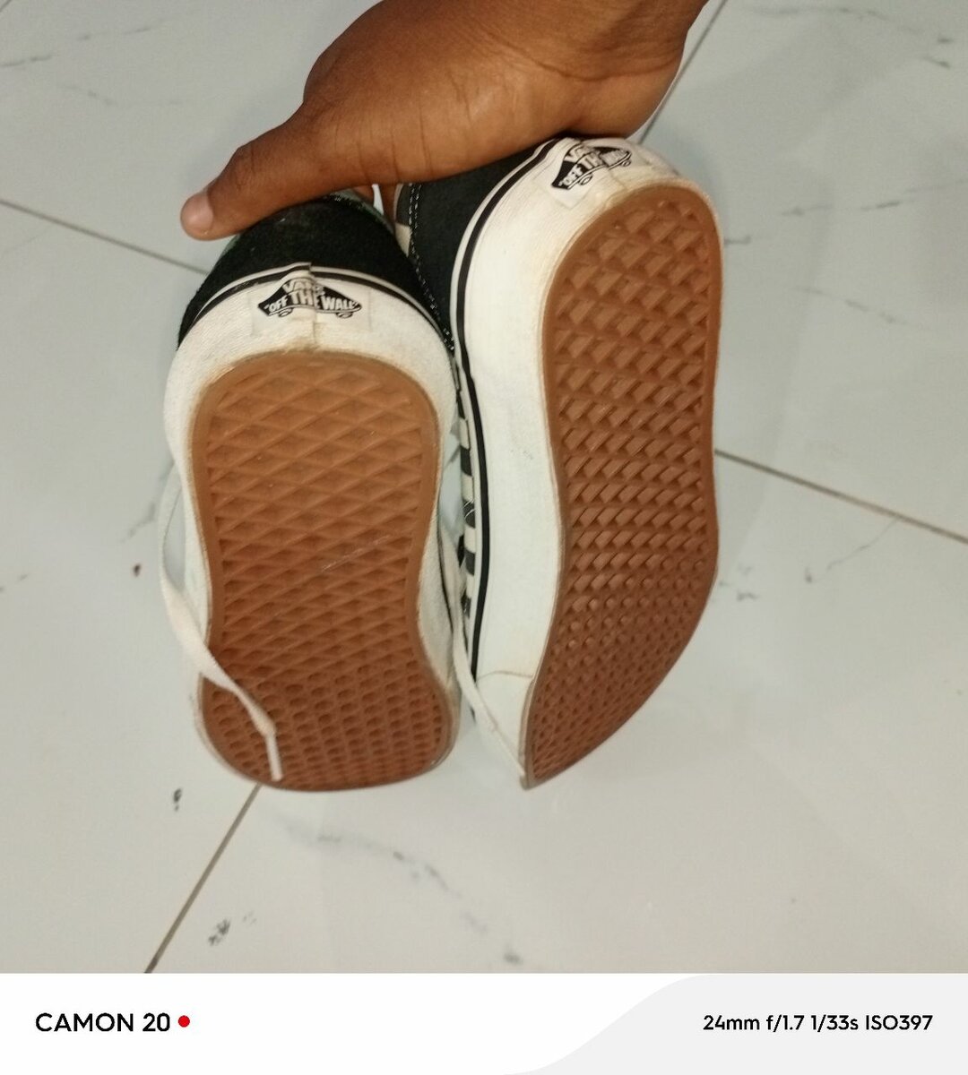 Vans Baskets à Damier Classique