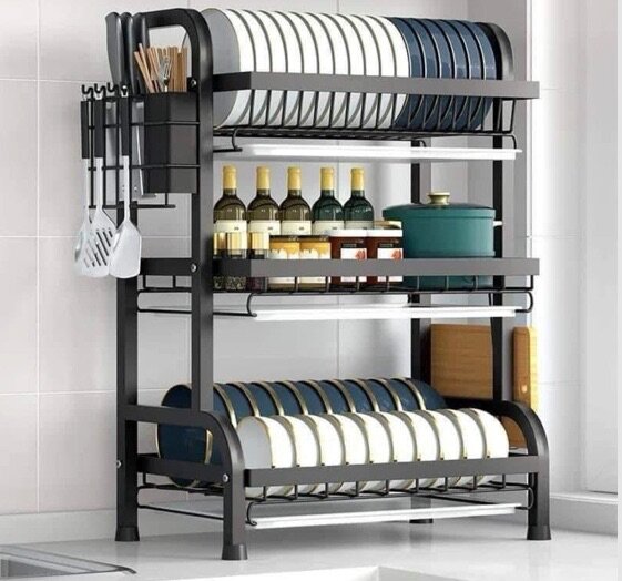 Égouttoir de Cuisine 3 Niveaux