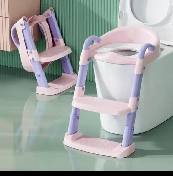 Baby potty ladder