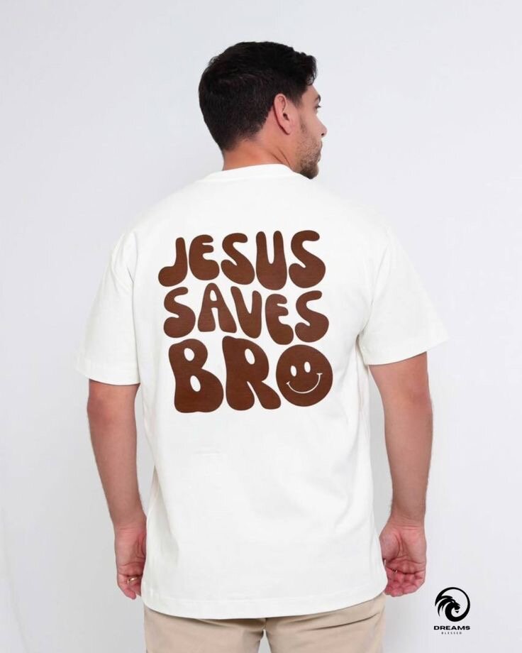T-shirt unisexe 'Jesus Saves'