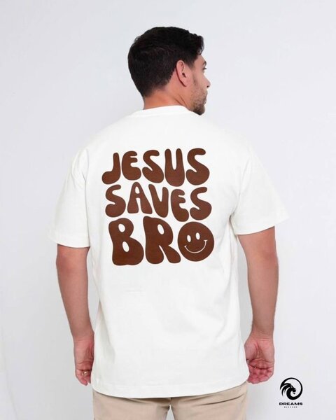 T-shirt unisexe 'Jesus Saves'