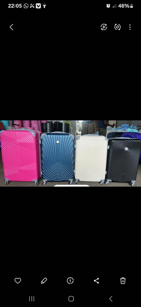 Valises à 4 roues rigides