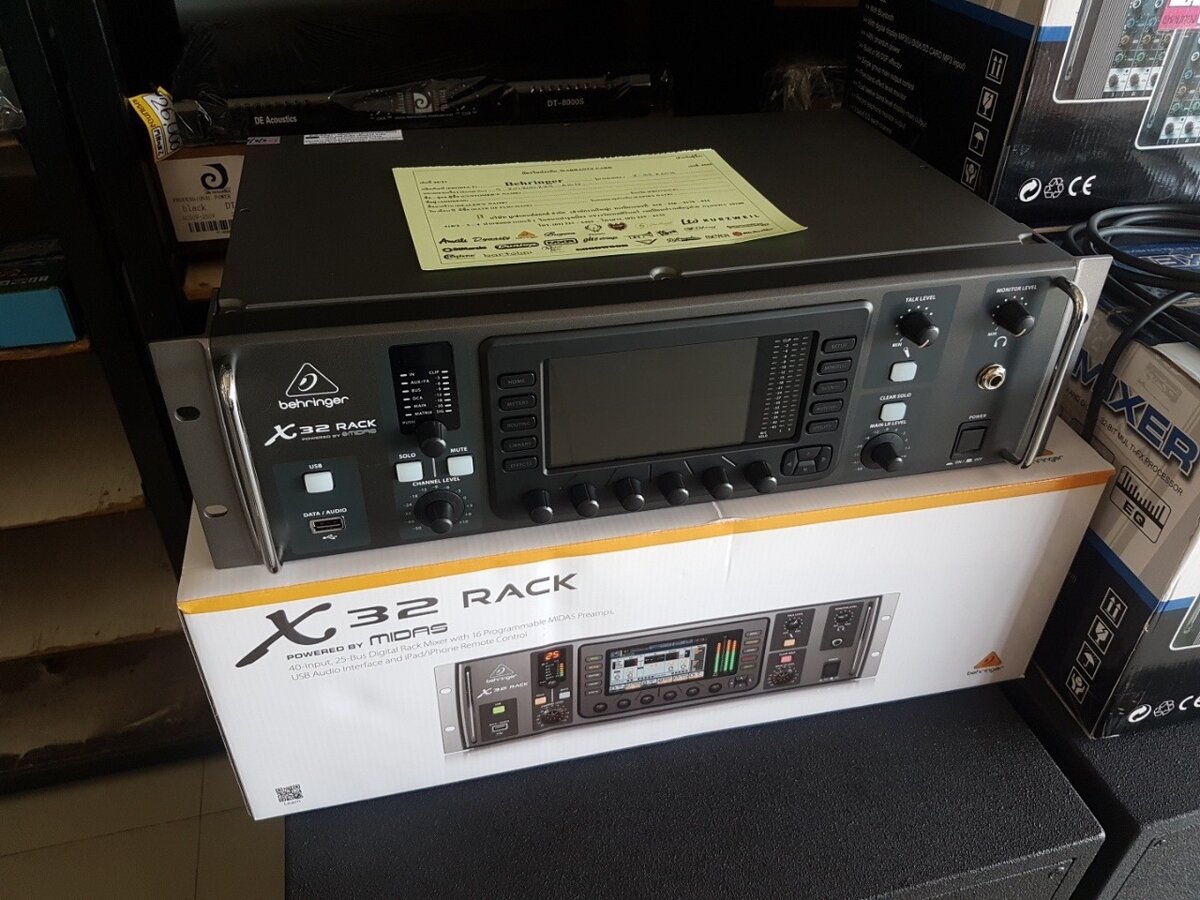 Behringer X32 Rack 40-channel Rackmount Digital Mixer