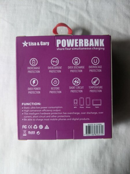 Lisa and Gary power bankLisa