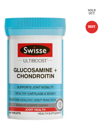 Swisse Ultiboost Glucosamine + Chondroitin