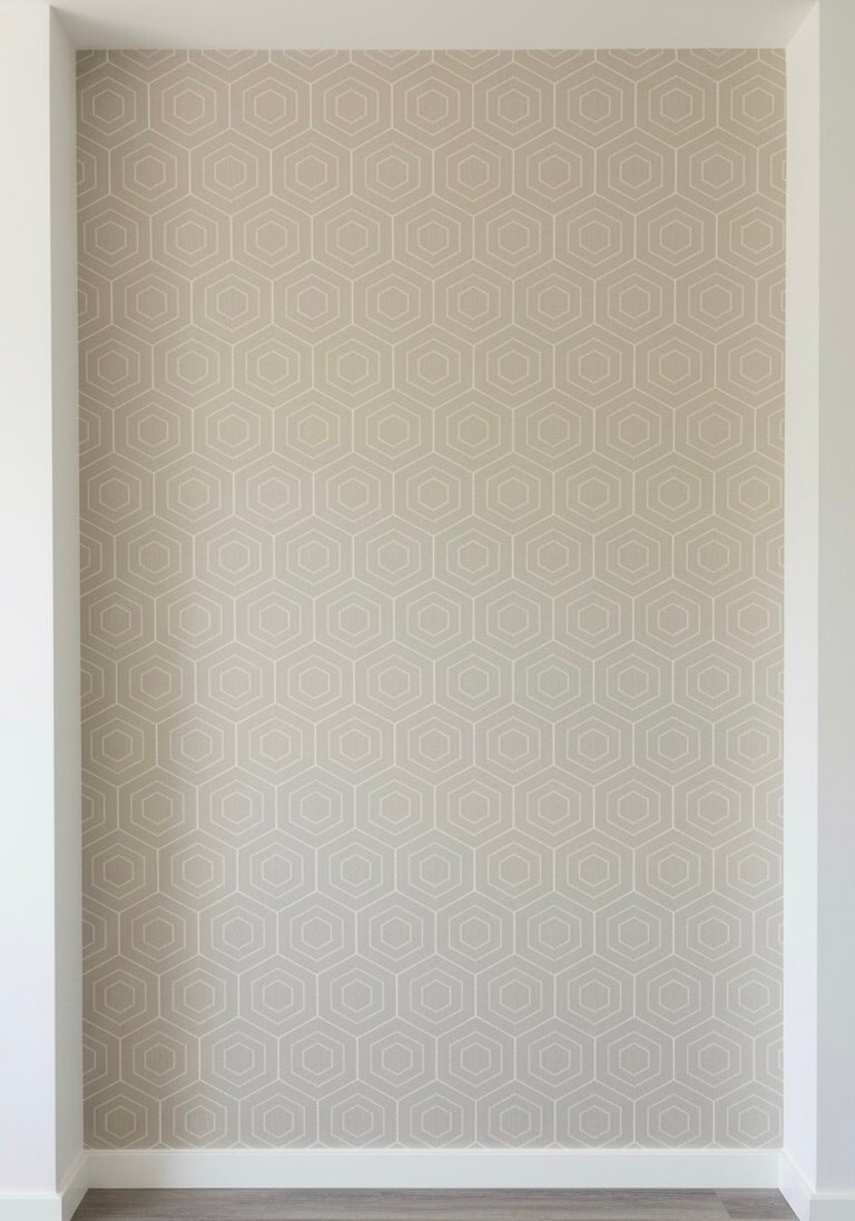 Papier peint géométrique moderne