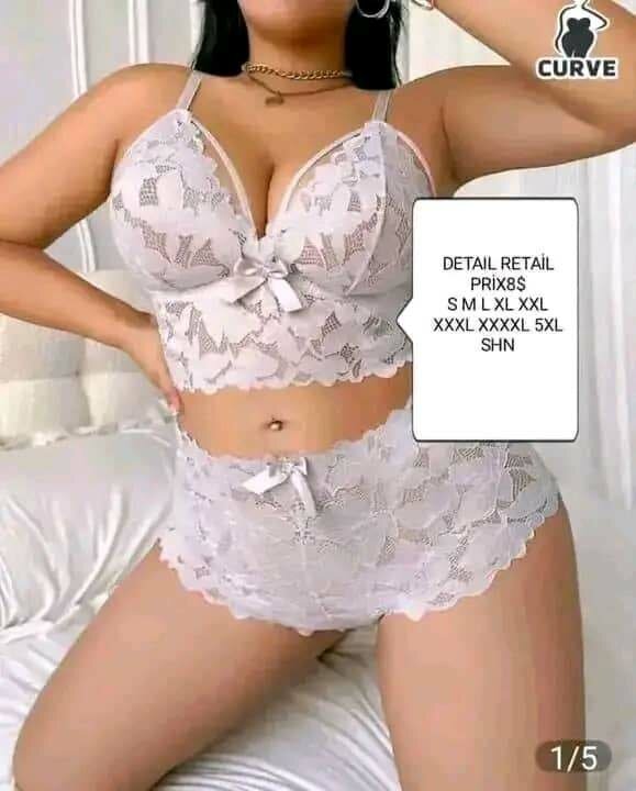 Ensemble Lingerie Dentelle Collection Curve