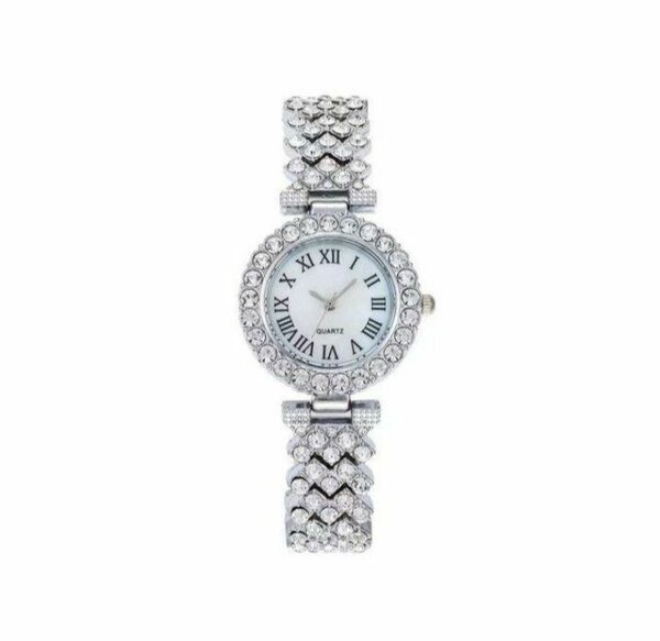 Montre +Bracelet argent Femme