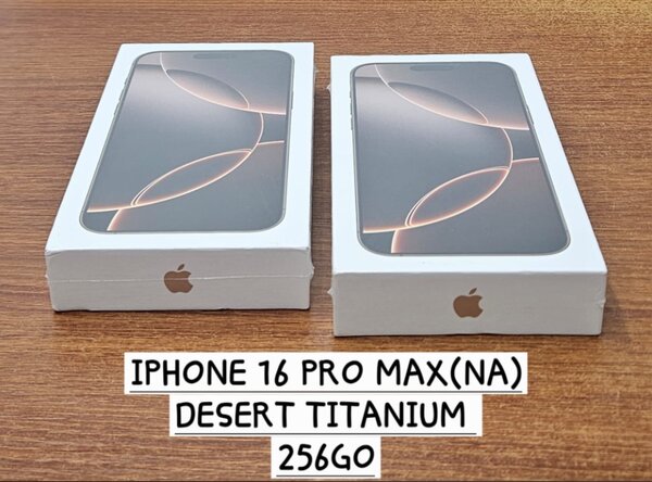 iPhone 16 Pro Max 256 Go Neuf