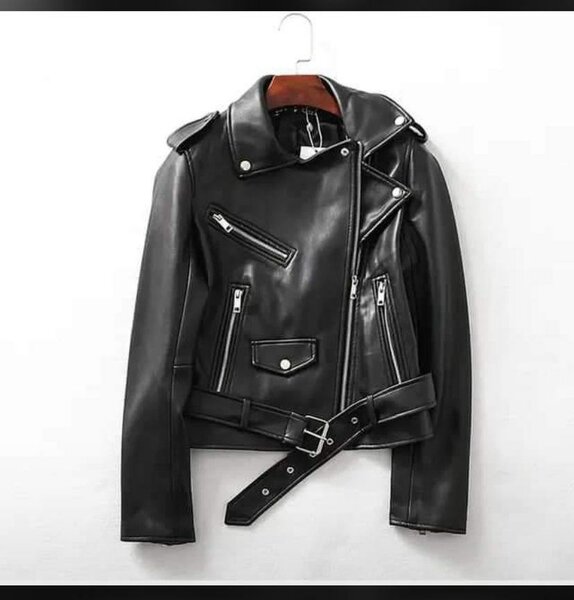 leather coat