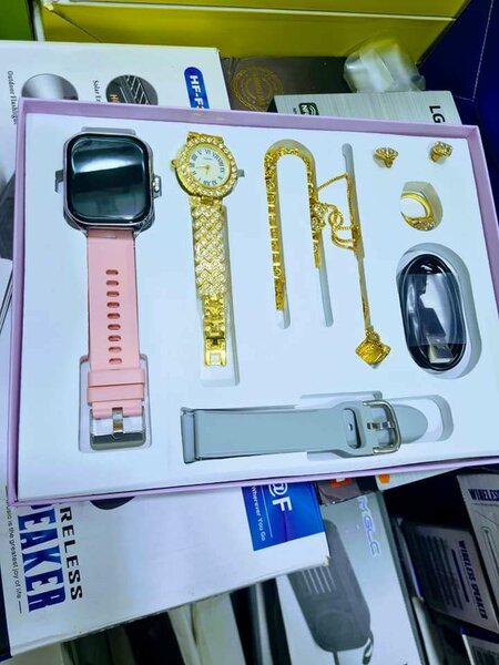 Ladies Smart Watch And Jewellery Set A58 Plus Series