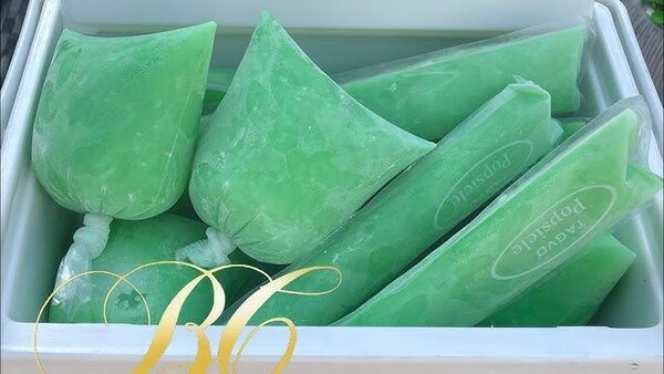 Glaçons de menthe et de bissap