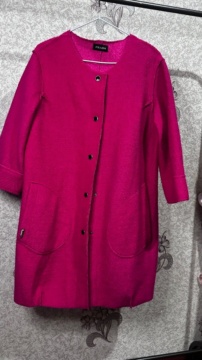 Шерстяное пальто PRADA