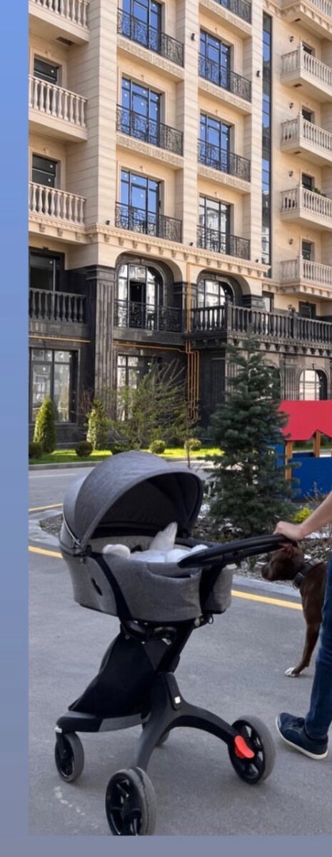 Коляска Stokke (Люлька и прогулочная коляска)