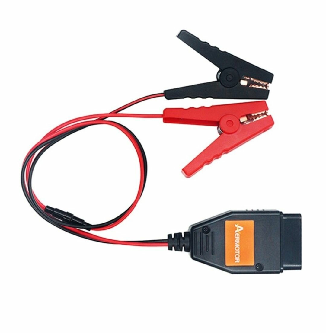 BATTERY ALLIGATOR CLIPS CAR EMERGENCY POWER