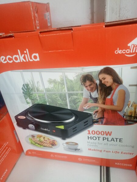 Plaque chauffante 1000W Decakila