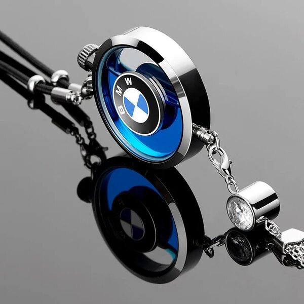 Pendentif de parfum avec logo de voiture rechargeable