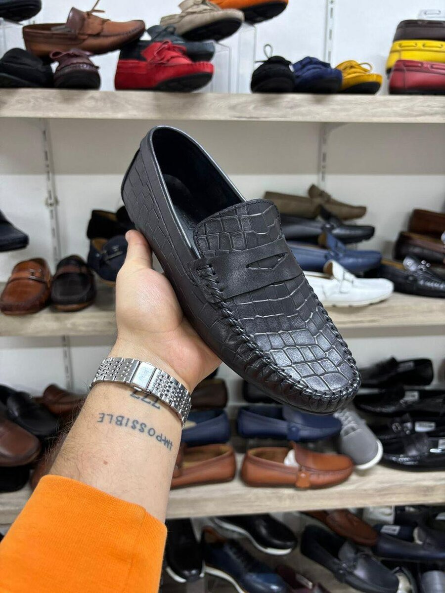 Mocassins en cuir élégants pour hommes