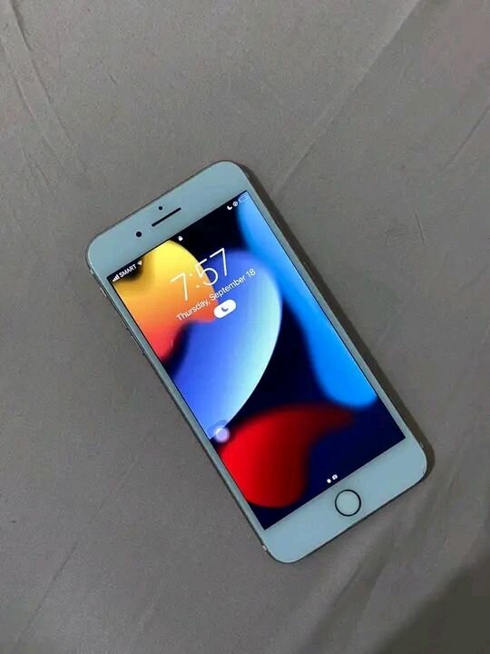 Smartphone iPhone argent