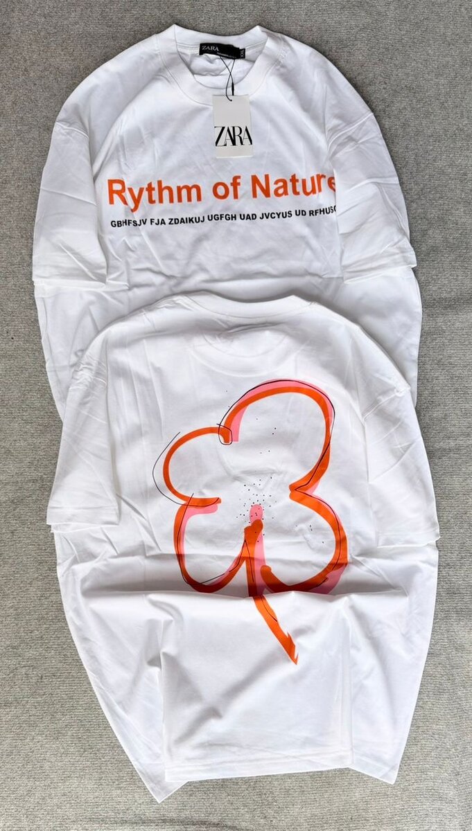 T-shirt en coton imprimé