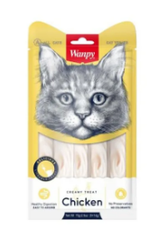 Wanpy Cat creamy treat Chicken Pack of 5 sticks
