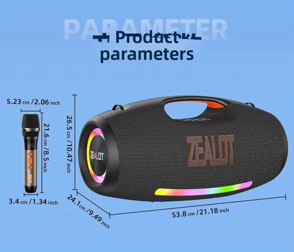 Enceinte Bluetooth Puissante 250W