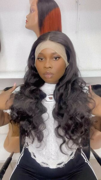 Beautiful and elegant women's wig Body weave
