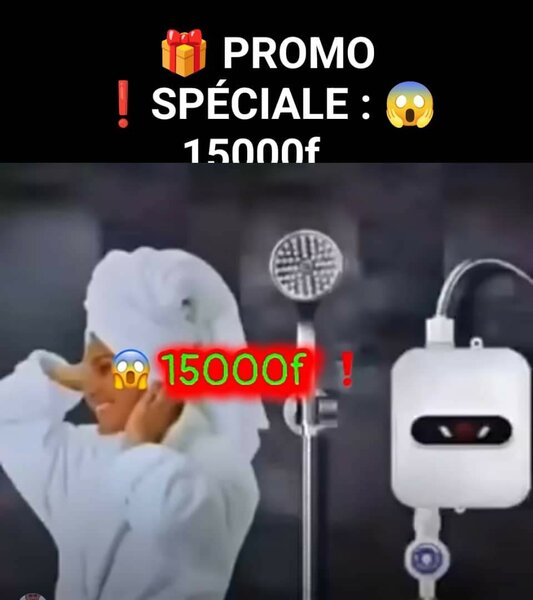 Douchette électrique instantanée