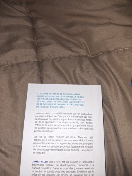 L'Homme est le Reflet de ses Pensées