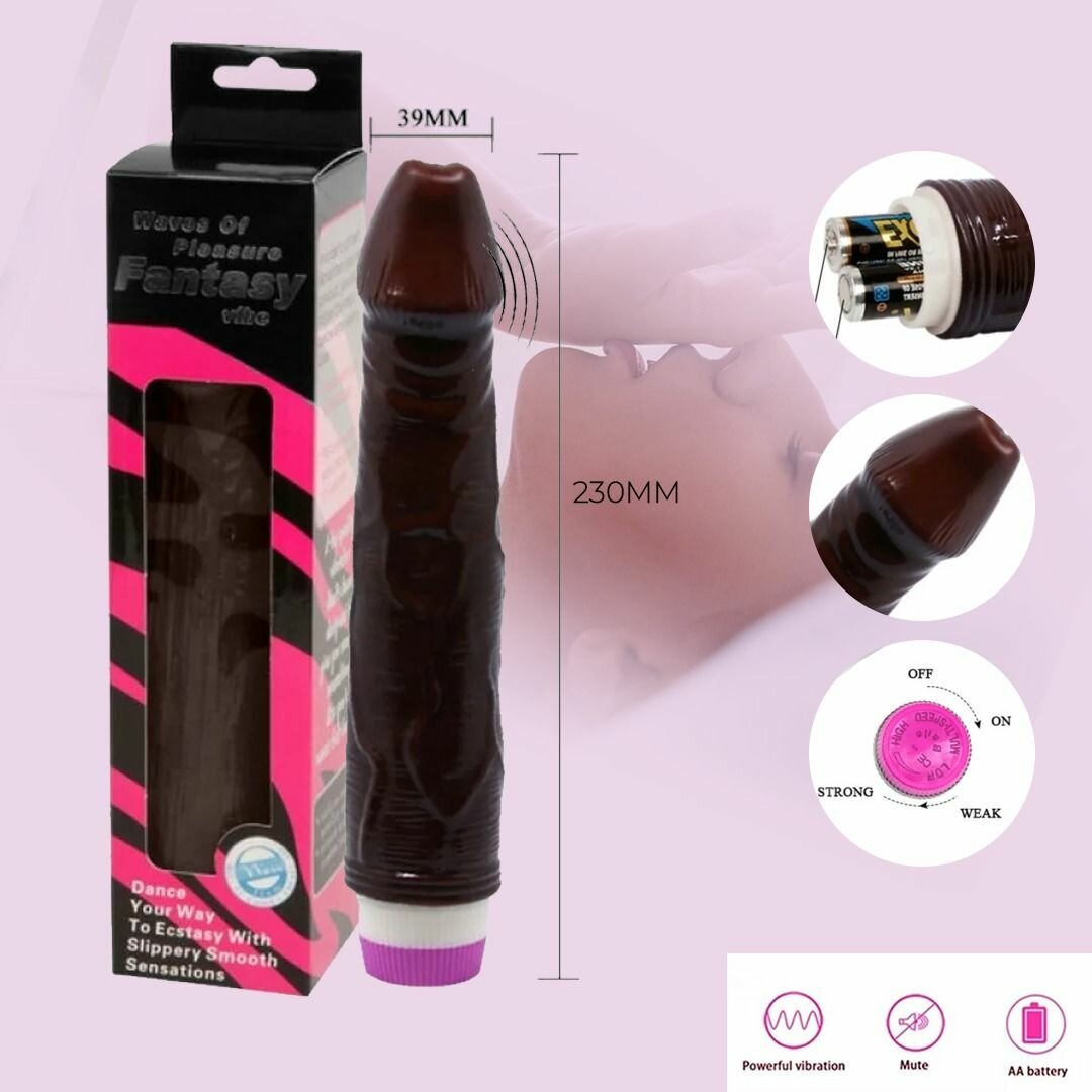 Vibro-masseur réaliste puissant