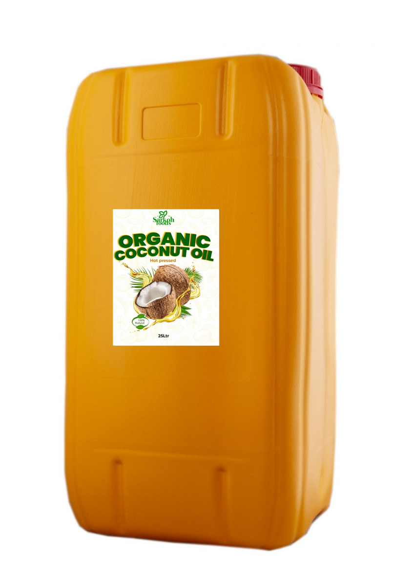 Organic hot pressed coconut oil