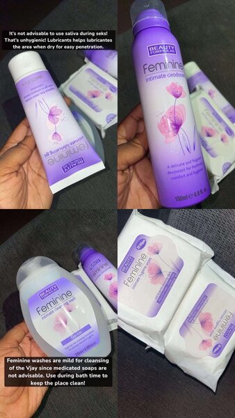 Beauty formulas feminine hygiene sets