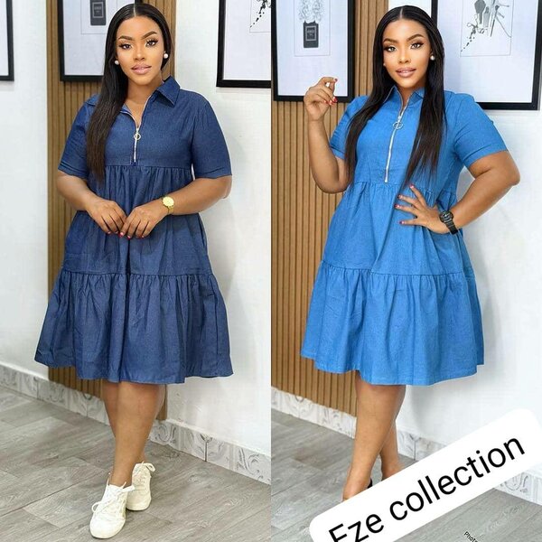 Robe en jean élégante