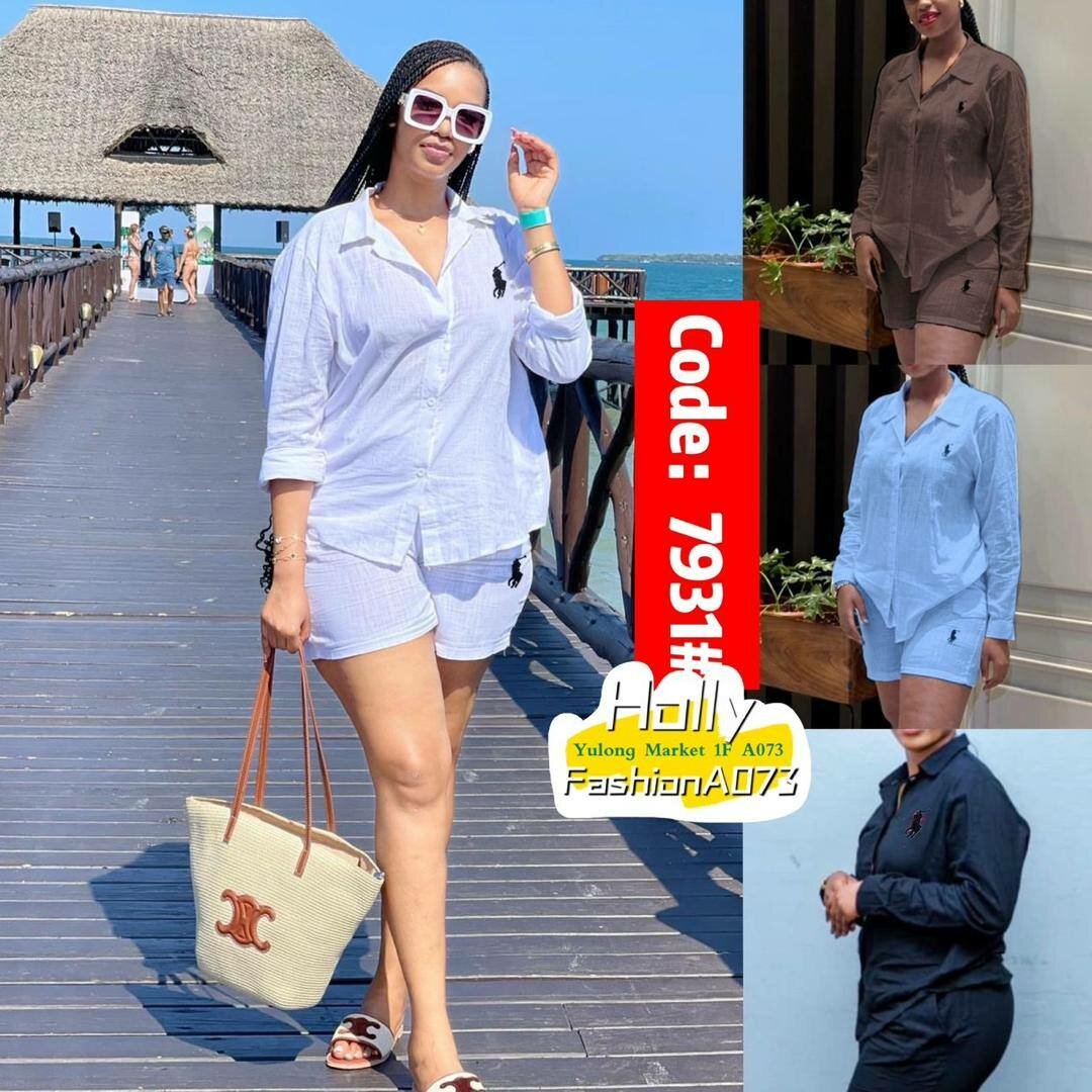 Culotte + chemise manche longue