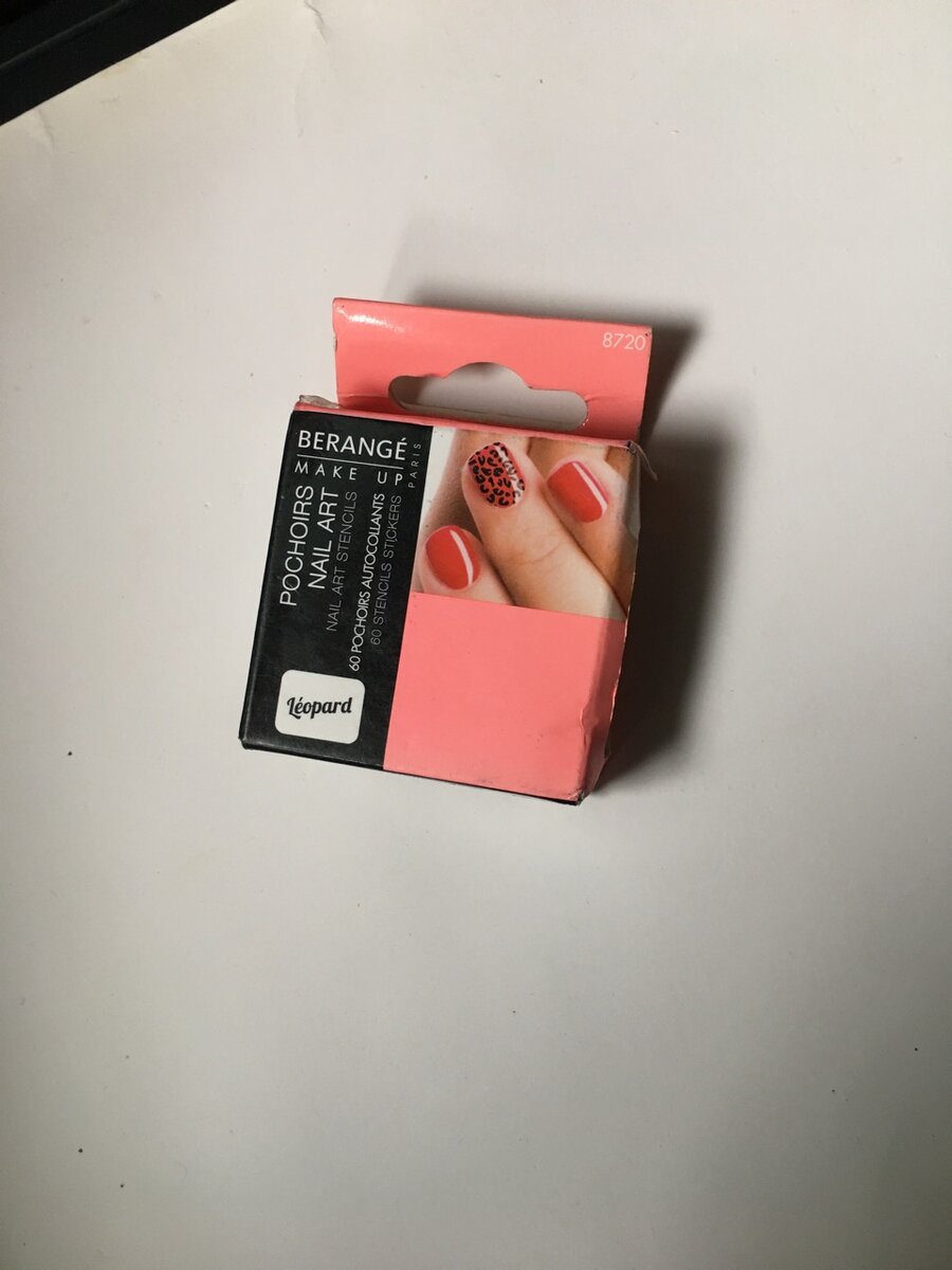 Pochoirs Nail Art Bérangé