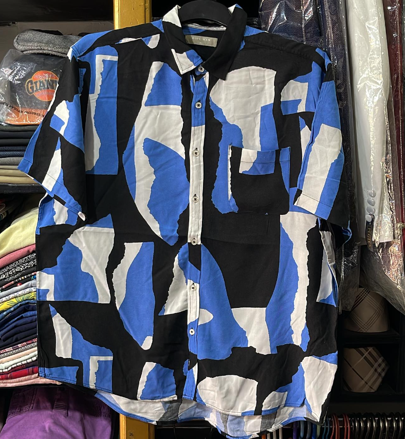 Mens Casual PRINT SHIRT