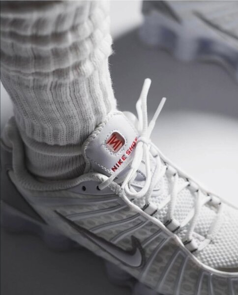 Baskets Nike Shox Blanc