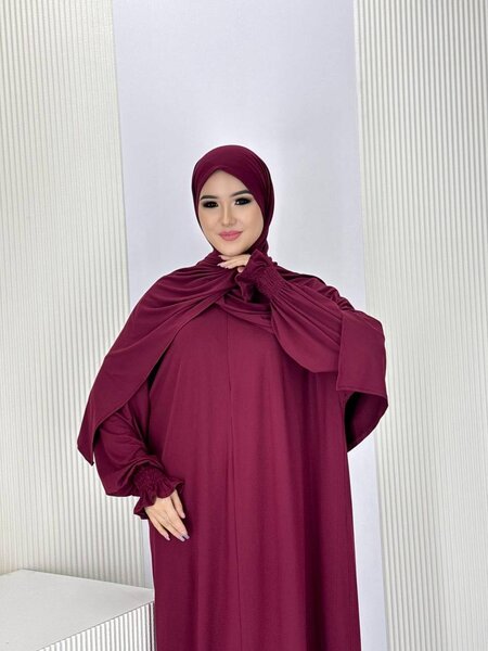 Намазник платья с шарфом