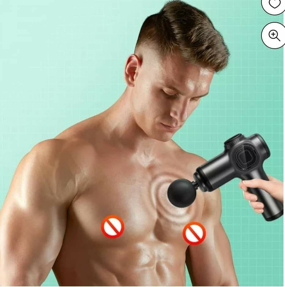 Pistolet de Massage Musculaire Percussion des Tissus Profond