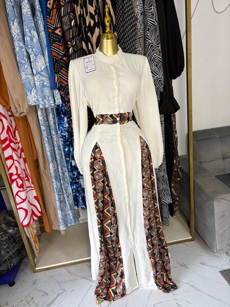 Robe Longue Élégante Ethnique