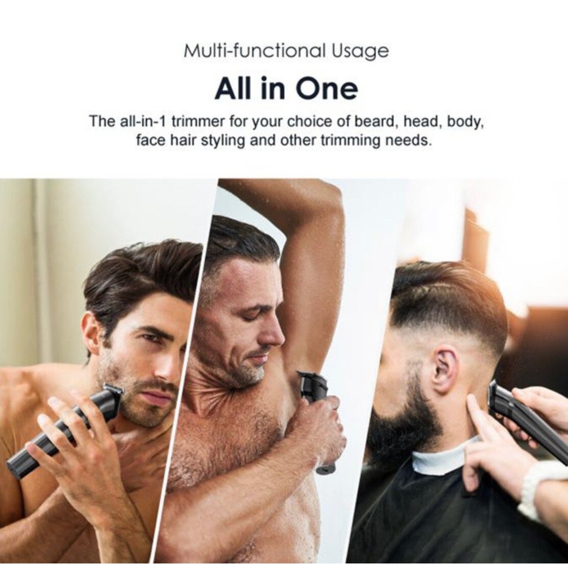 SmartTrimmer Tondeuse Multifonctionnelle - Gris