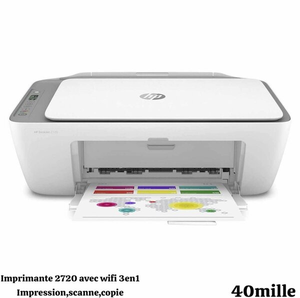 Imprimante HP 2720 WiFi 3en1