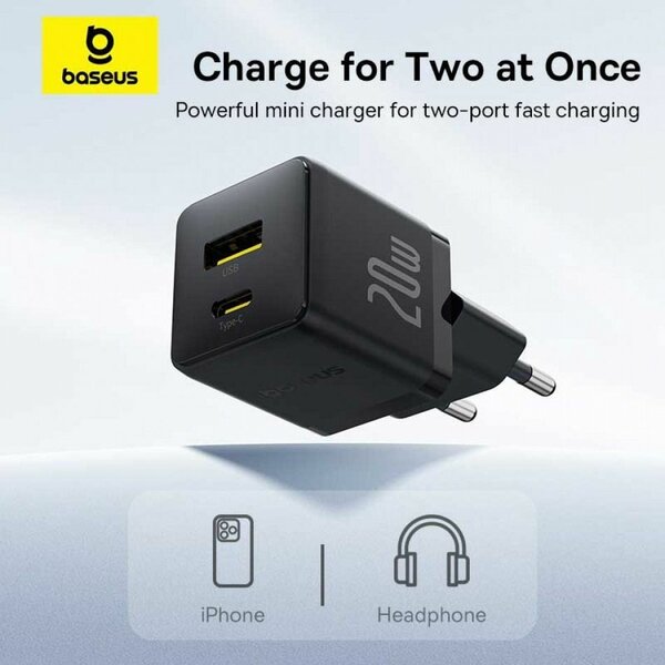 Baseus Chargeur Rapide 20W