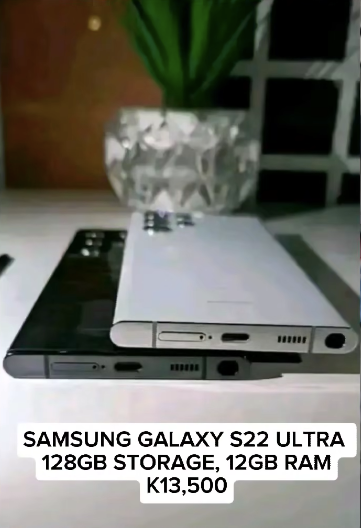 Samsung Galaxy S22 Ultra, 128 GB Storage, 12 GB Ram